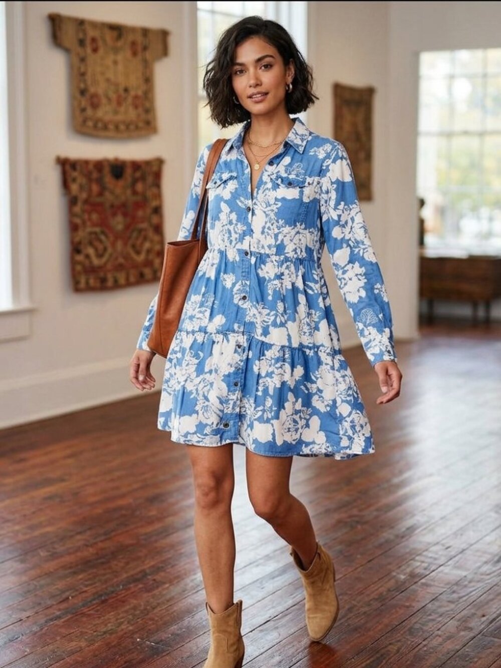 Beautiful boho soft dress